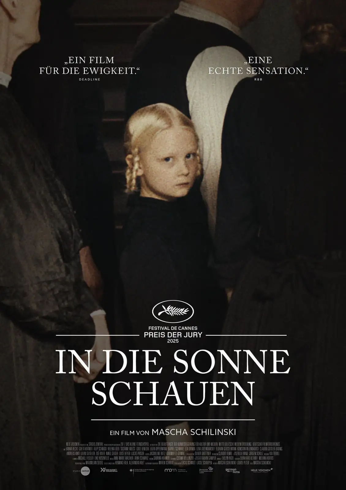 In die Sonne Schauen Plakat