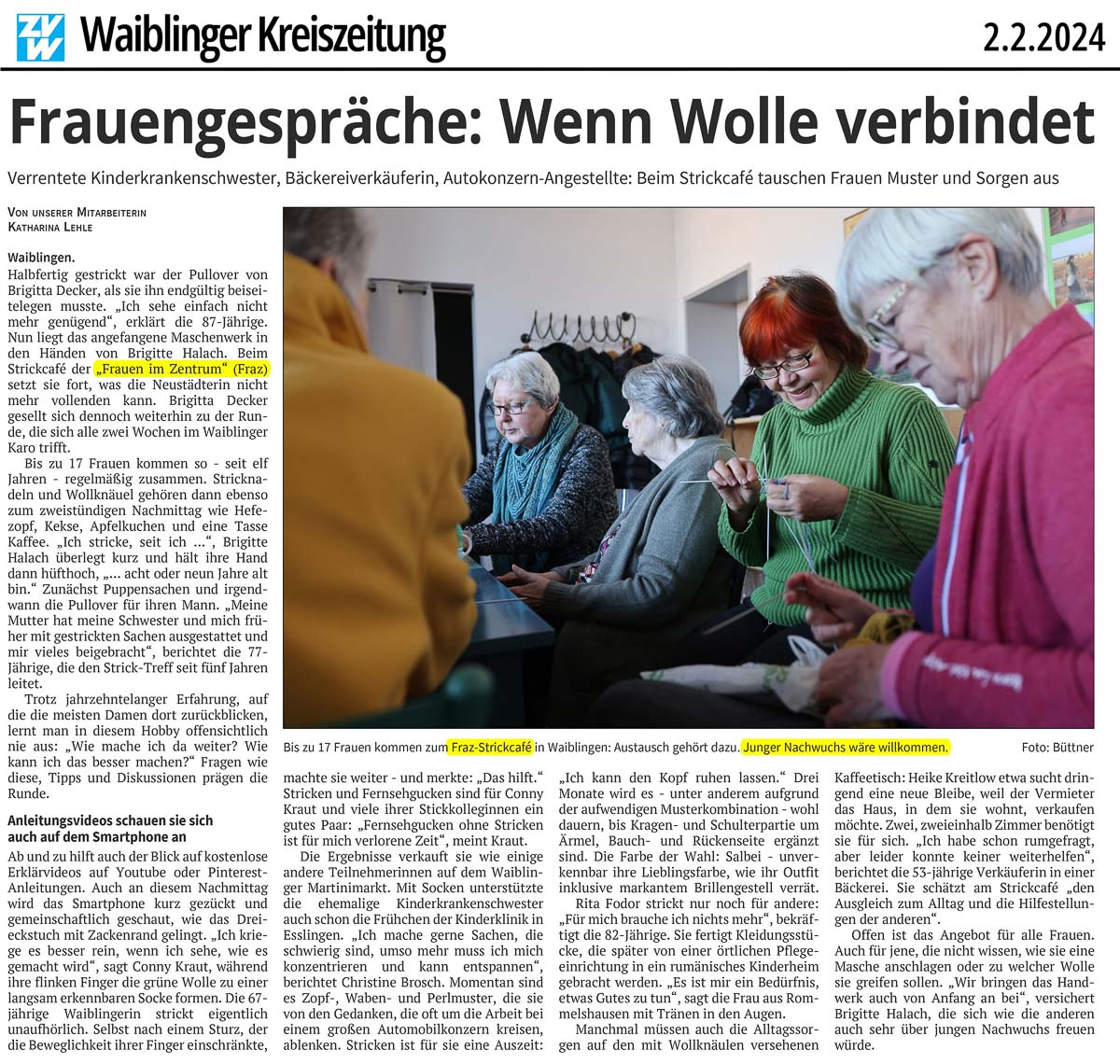 Strickcafe 2024