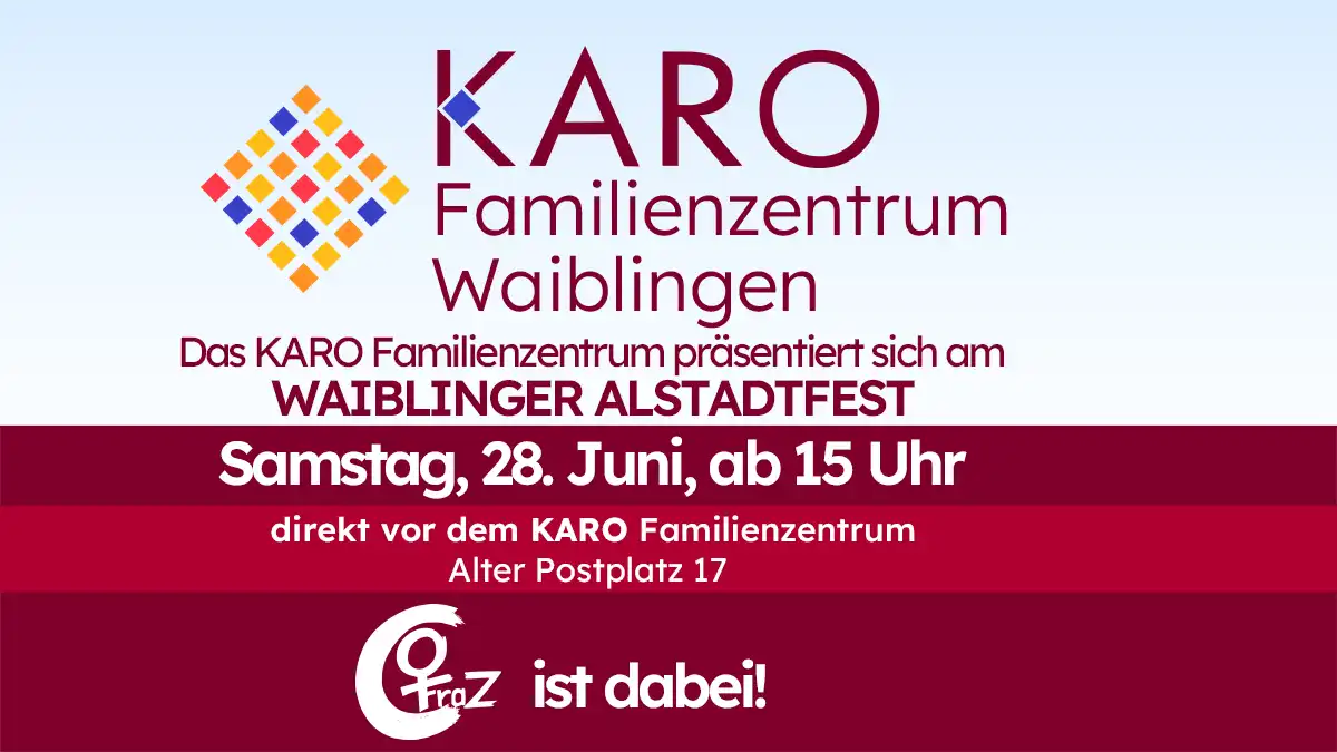 Karo am Altstadtfest  mit FraZ