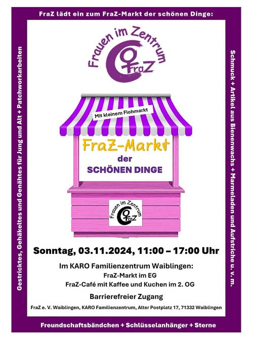 FraZ-Markt Plakat Fraz-Markt