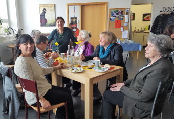 Frauen von FraZ und El Ele im Gespräch Frauen von FraZ und El Ele im Gespräch