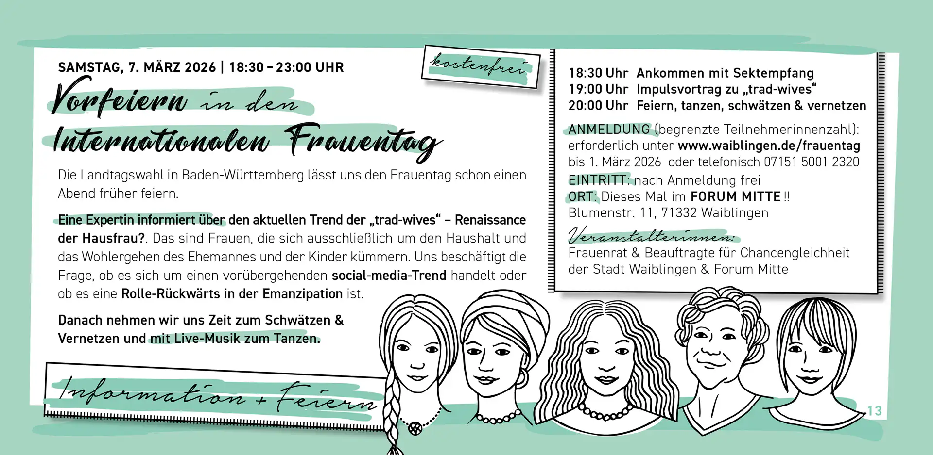 Equal Payday 2026 Vorfeiern