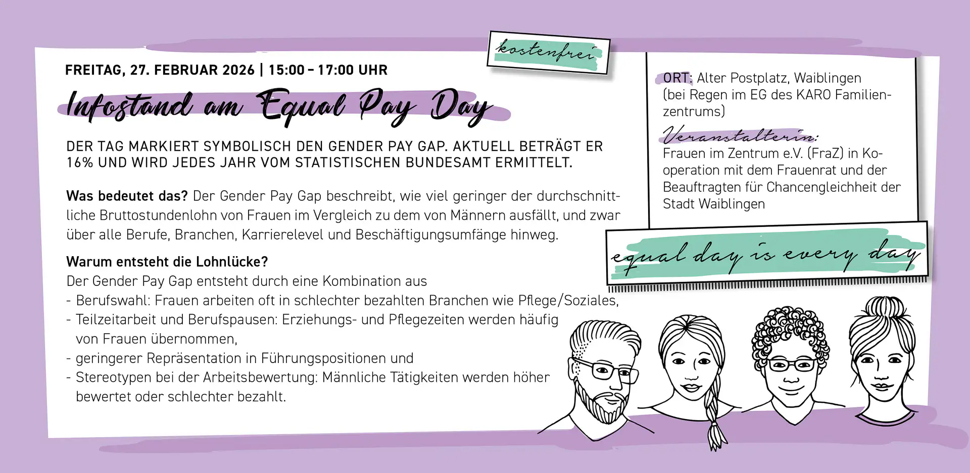 Equal Payday 2026 Infostand